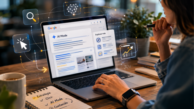 Google reescribe las reglas del clic: lo que las 5 novedades del AI Mode significan para tu estrategia